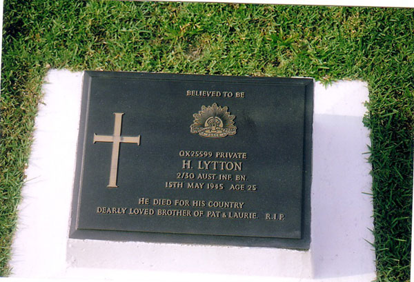 Pte H Lytton